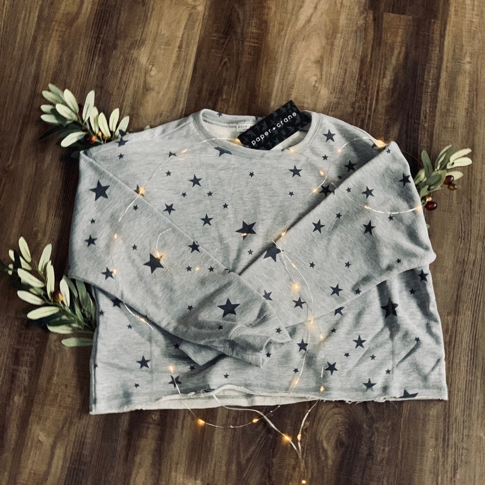 Cropped Crewneck - NWT | Paper Crane